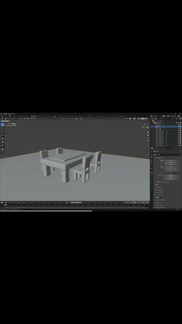 あの頃を振り返る！挫折前1日目〜5日目のblender制作まとめ #shorts #blender