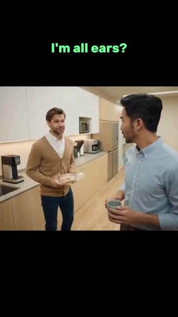 I'm all ears? 진짜 의미는?